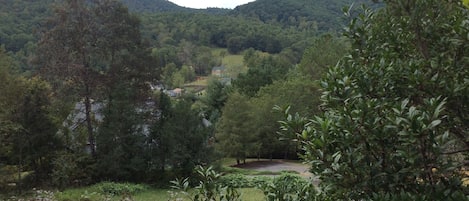 Gorgeous Mountain View from dining room.