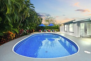 Immerse yourself in bliss with a pool that promises endless fun and relaxation under the sun.