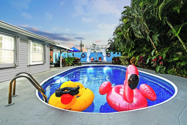 Immerse yourself in bliss with a pool that promises endless fun and relaxation under the sun.