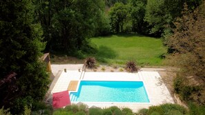 Pool and gardens