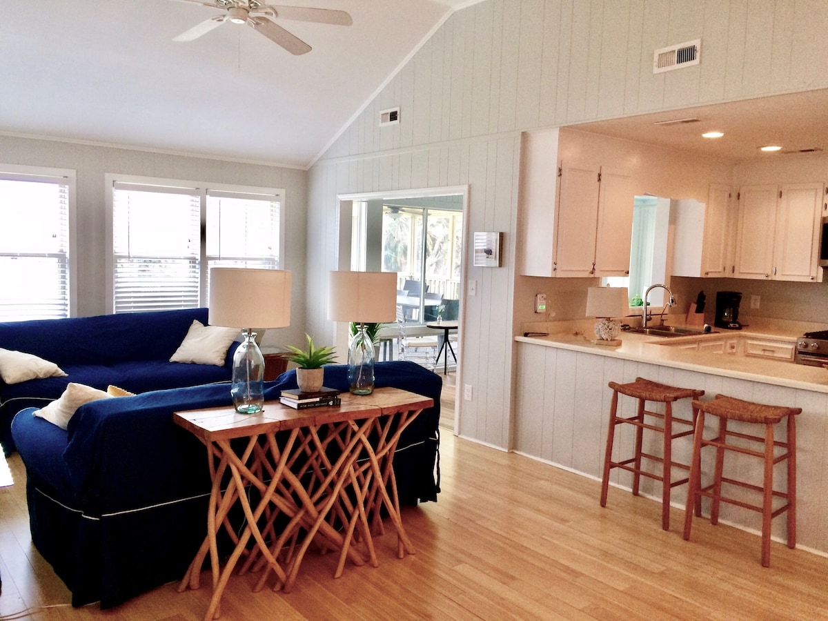 OCEAN VIEWS and Best Beach Access @ Pelican Alley on Edisto Beach.