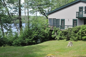 House looking toward Uncas Lake, Lyme, Ct
Note: trimming has opened up the views