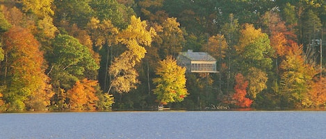 House from the lake