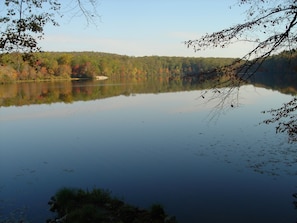 Uncas Lake view from the house