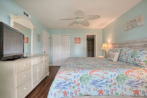 Master Bedroom - Enjoy this private master bedroom with a BRAND NEW mattress and private balcony access