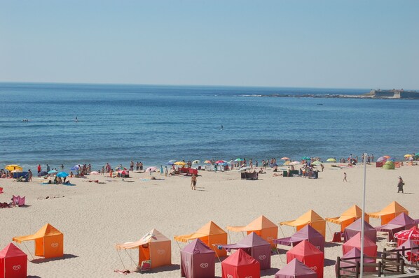 Strand von Moledo (Blick von der Wohnung)