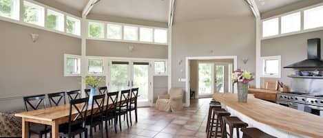 Kitchen and entry way