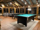 Poolbillard &Kicker im Wintergarten 