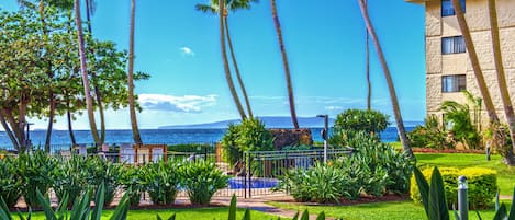 View from private patio