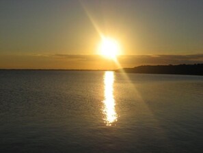 Sunset at the point