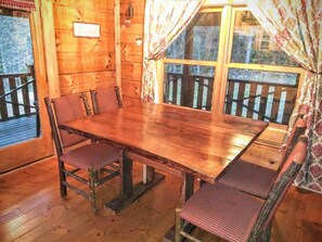 Handmade Red Oak Table for 8
