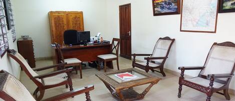 Lobby sitting area