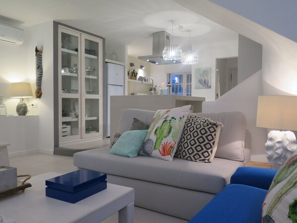 Open Kitchen from Living Room