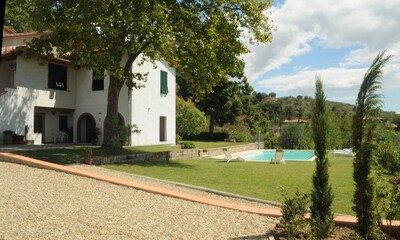 Villa on the Tuscan hills near Florence