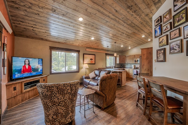 The Blue Grouse was designed with your comfort in mind.
