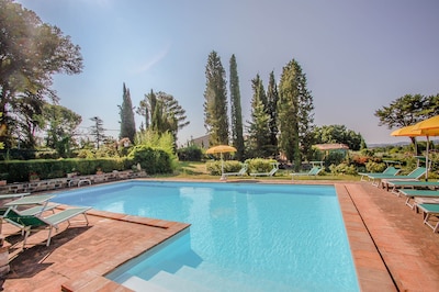 Villa independiente con piscina privada y jardín vallado a 30 km de Orvieto / Spoleto