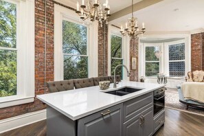Open plan kitchen