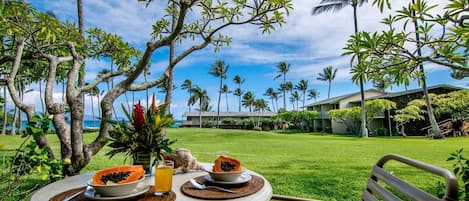 E Komo Maui - Welcome to Napili Shores G - 156 - ground floor ocean view studio accommodations.