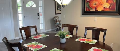 Great table for family dinners and game nights!