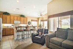 Living Room & Kitchen