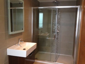 En Suite with large walk in shower.