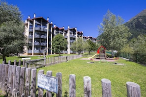 Playground dedicated to residents