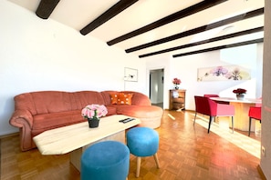 Kitchen and dining area