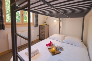 Bedroom 2 with bunk bed (one double and one single bed)