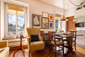 Dining and Kitchen area