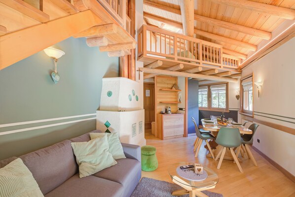 Living and dining room