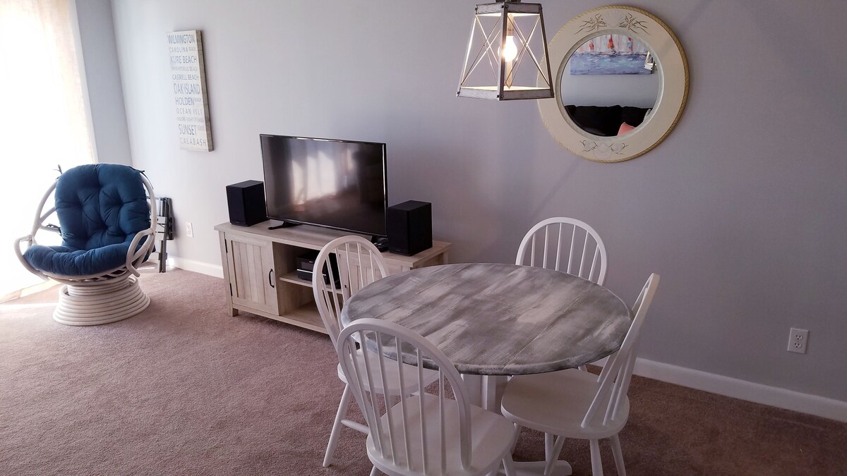 Kure Beach Condo Next to Historic Ft. Fisher!