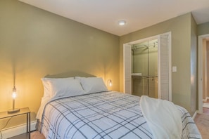 One of the Queen Sized Bedrooms with Full Closet