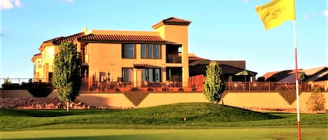 Vista al campo de golf