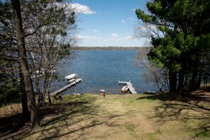 Private dock available