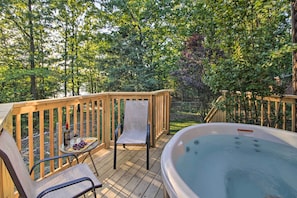Outdoor Space | Private Hot Tub | Fenced-In Yard