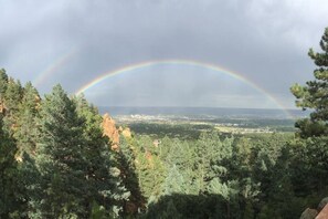 Vista desde la propiedad