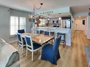 Dining Area- Seating for Ten with Breakfast Bar