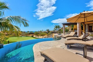 Relax by the pool and enjoy your stay at Villa Gracia