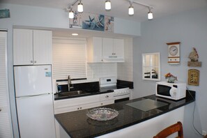 Kitchen with nice Granite counter tops