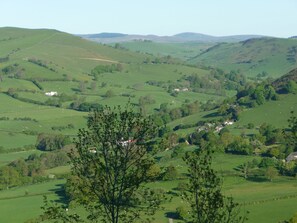 View to the Berwyn Mountains