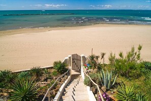 Blick auf den Strand