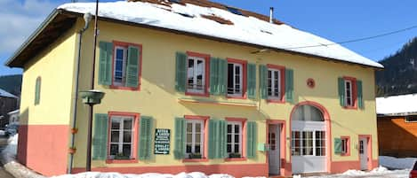 Le gîte en hiver