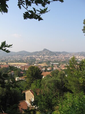 vue de la terrasse
