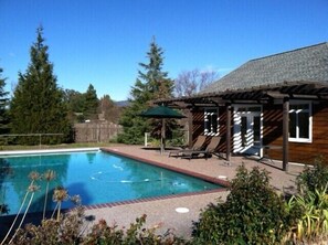 Pool and Pool house