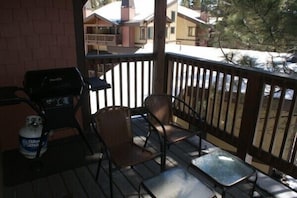 Balcony with BBQ