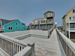Back Exterior with private boardwalk