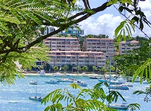 View of Grande Bay from Lind Point trail