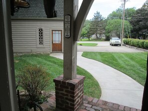  Private Parking, one step on to front porch 