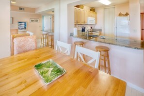 Dining Room - Bring the entire family together to dine for any meal at this inviting dining room table.