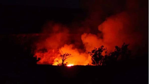 Halemaumau crater Volcano National Park
